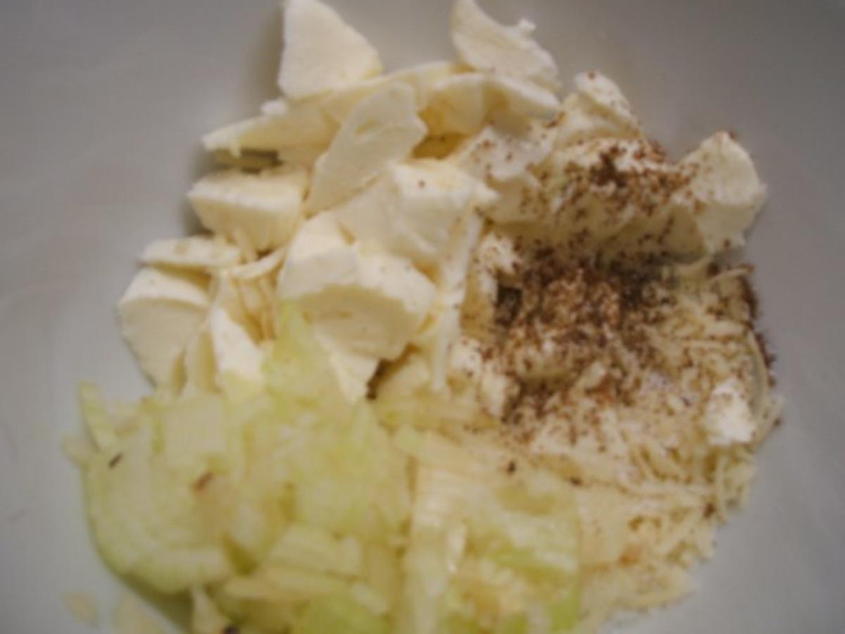 Pikantes Backen: Blätterteigschneckchen mit pikanter Füllung - Rezept - Bild Nr. 6