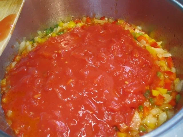 Gefüllte Paprikaschoten - mediterran - Rezept - Bild Nr. 5