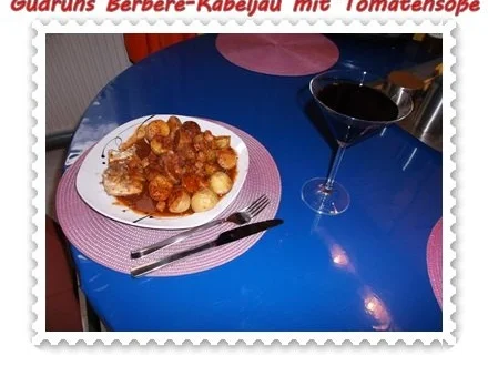 Fisch: Berbere-Kabeljau mit Backkartoffeln und Tomaten-Specksoße - Rezept - Bild Nr. 17