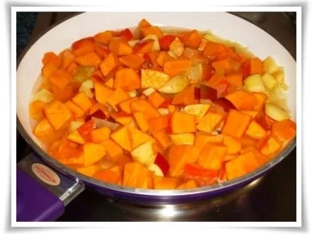 Kürbis-Apfel Cremesuppe - Rezept - Bild Nr. 10