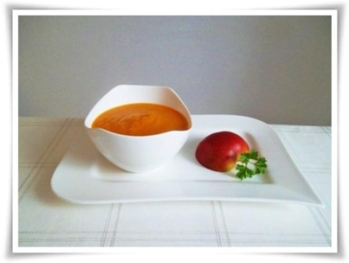 Kürbis-Apfel Cremesuppe - Rezept - Bild Nr. 16