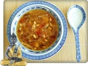 Scharf- saure  Pekingsuppe  mit frischen Shiitake - Rezept - Bild Nr. 5