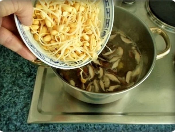 Scharf- saure  Pekingsuppe  mit frischen Shiitake - Rezept - Bild Nr. 14