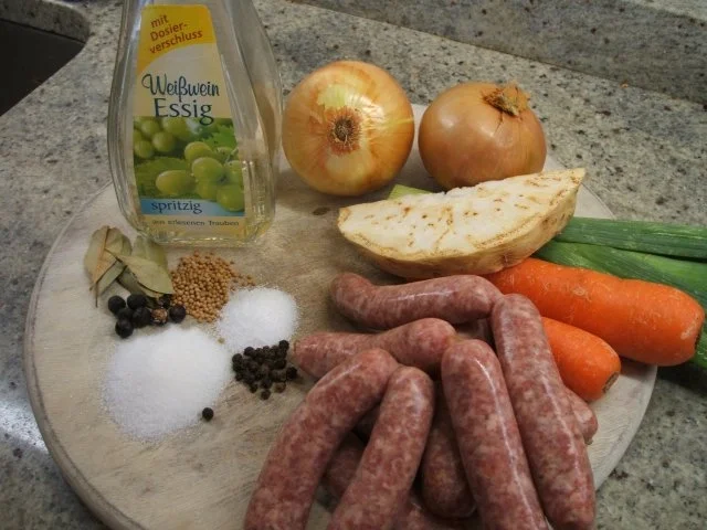 Rezept: Fleisch: Saure Zipfel Bild Nr. 2 Fleisch: Saure Zipfel - Rezept - Bild Nr. 2