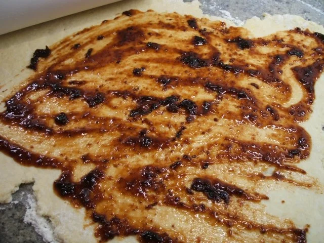 Rezept: Backen: Zwetschgenschnecken Bild Nr. 4 Backen: Zwetschgenschnecken - Rezept - Bild Nr. 4