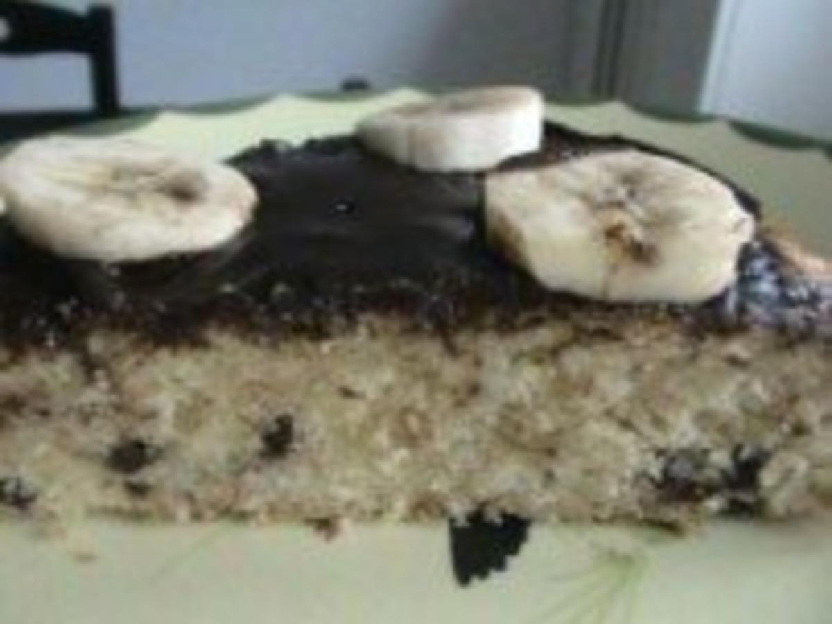 Kuchen: Bananen Split Torte - einfach - 326 kcal/100g