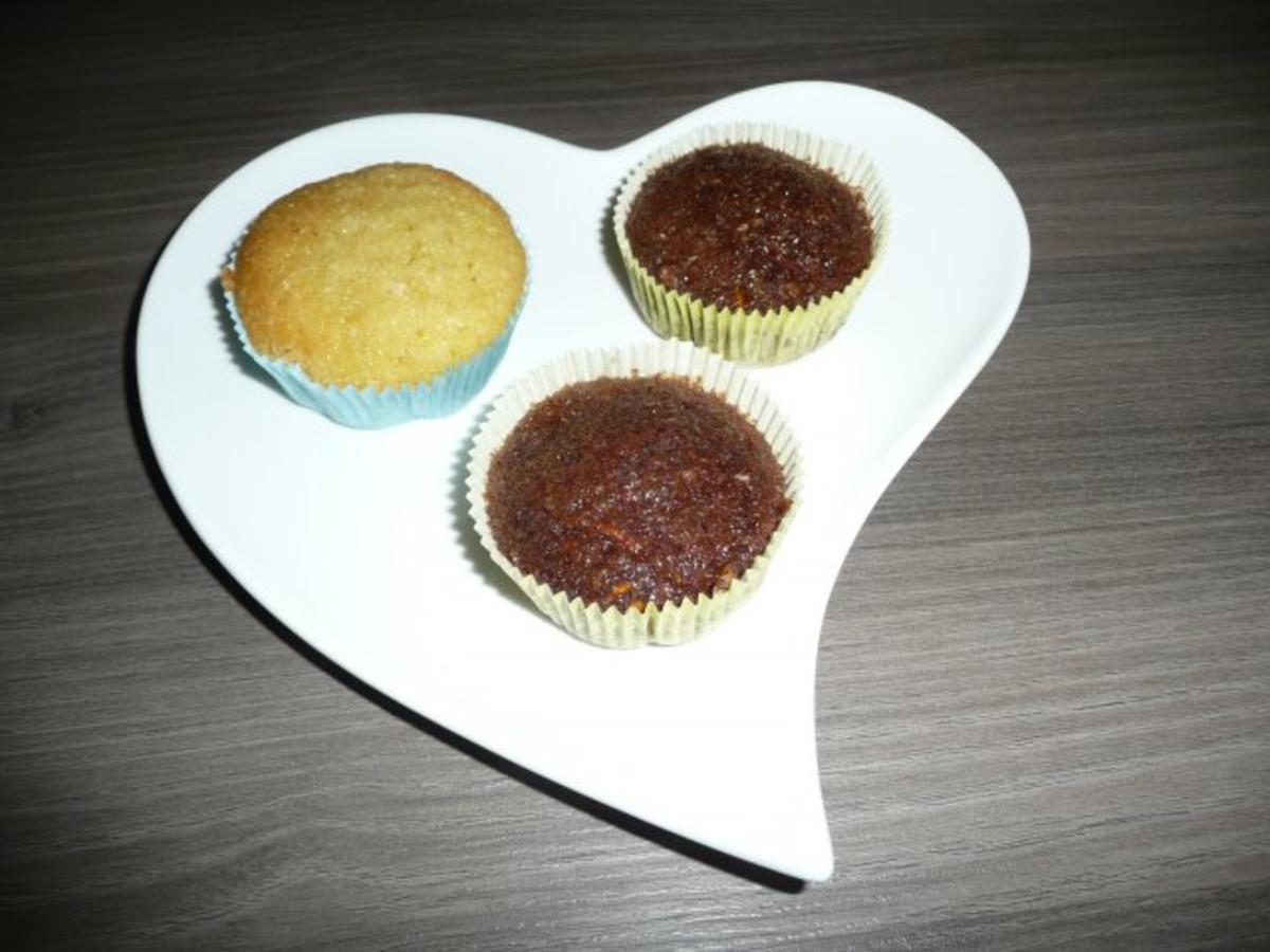 Karotten - Nuss - Muffins + Kokosmuffins - Rezept - kochbar.de