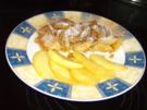Dinkelschmarren mit Karamelläpfeln - Rezept