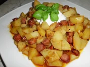 Ungarische Kartoffeln mit Kaminwurzel - Rezept