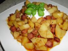 Ungarische Kartoffeln mit Kaminwurzel - Rezept