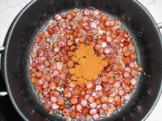 Rezept: Ungarische Kartoffeln mit Kaminwurzel Bild Nr. 7 Ungarische Kartoffeln mit Kaminwurzel - Rezept - Bild Nr. 7