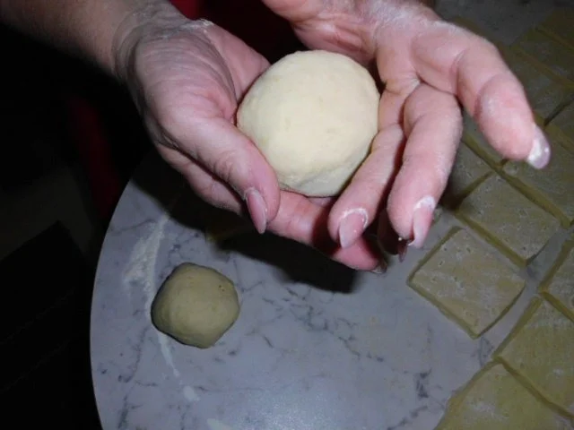 Pflaumen / Marillenknödeln - Rezept - Bild Nr. 14