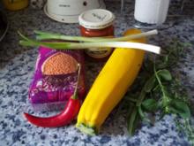 Gemüse-Pfanne mit Linsen - Rezept