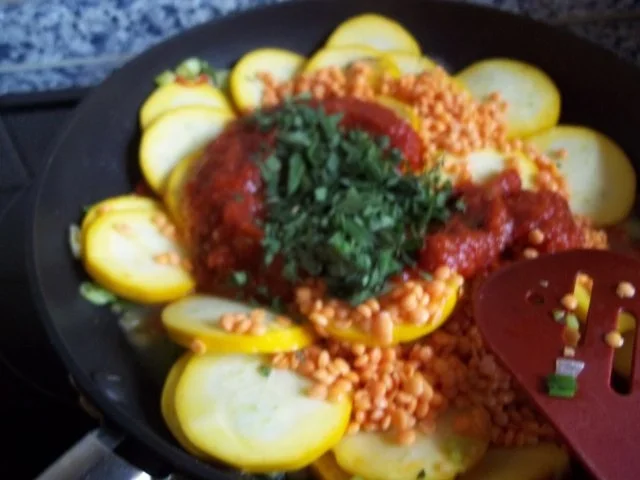 Gemüse-Pfanne mit Linsen - Rezept - Bild Nr. 6