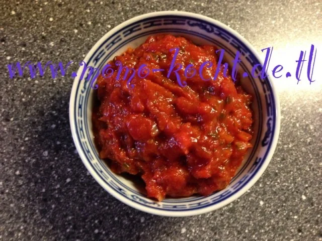 Rezept: Tomaten-Paprika-Salsa Bild Nr. 5 Tomaten-Paprika-Salsa - Rezept - Bild Nr. 5