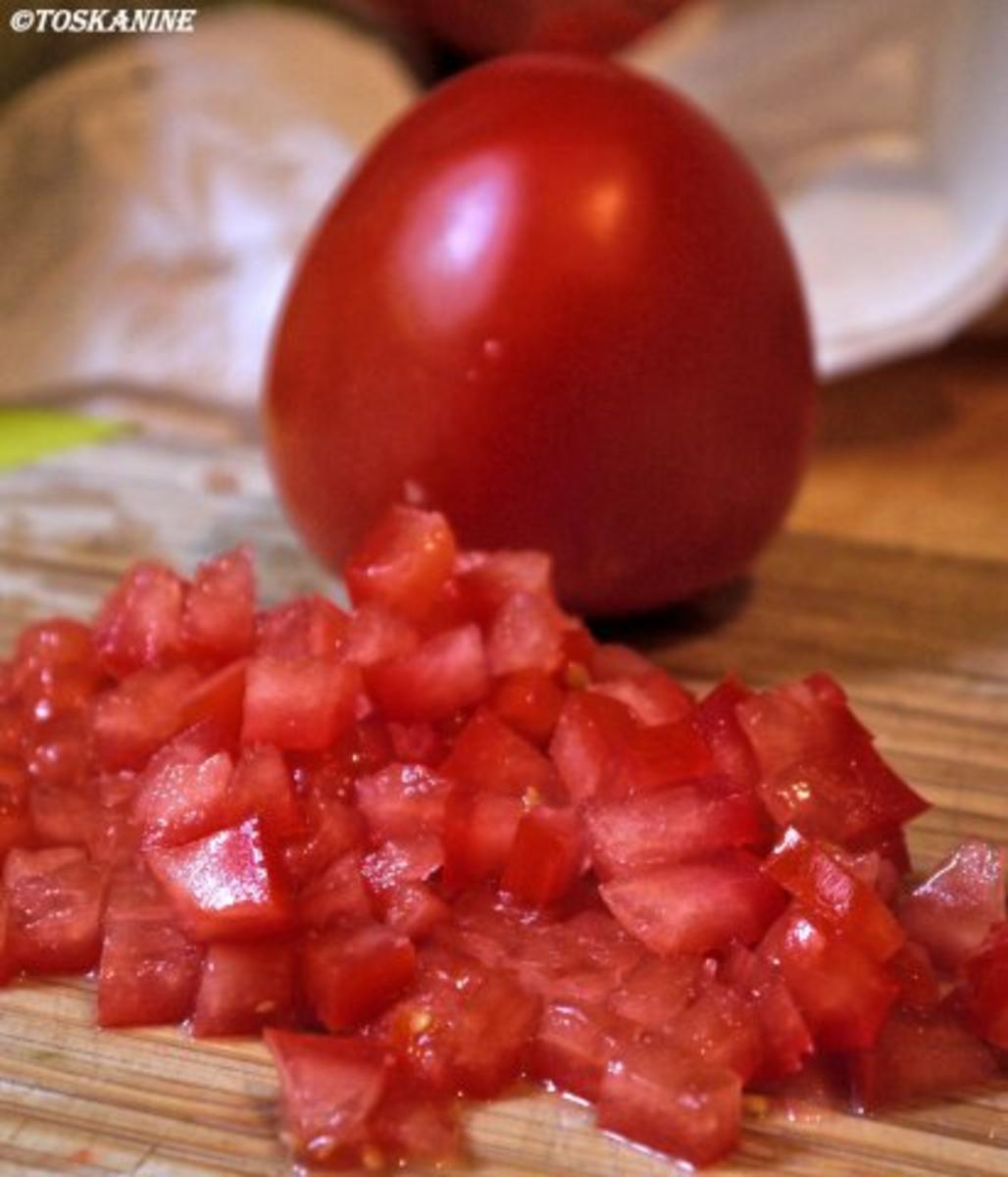 Burrata mit Pflaumen-Tomaten-Salsa - Rezept - Bild Nr. 3