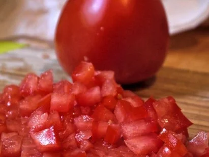 Burrata mit Pflaumen-Tomaten-Salsa - Rezept - Bild Nr. 3
