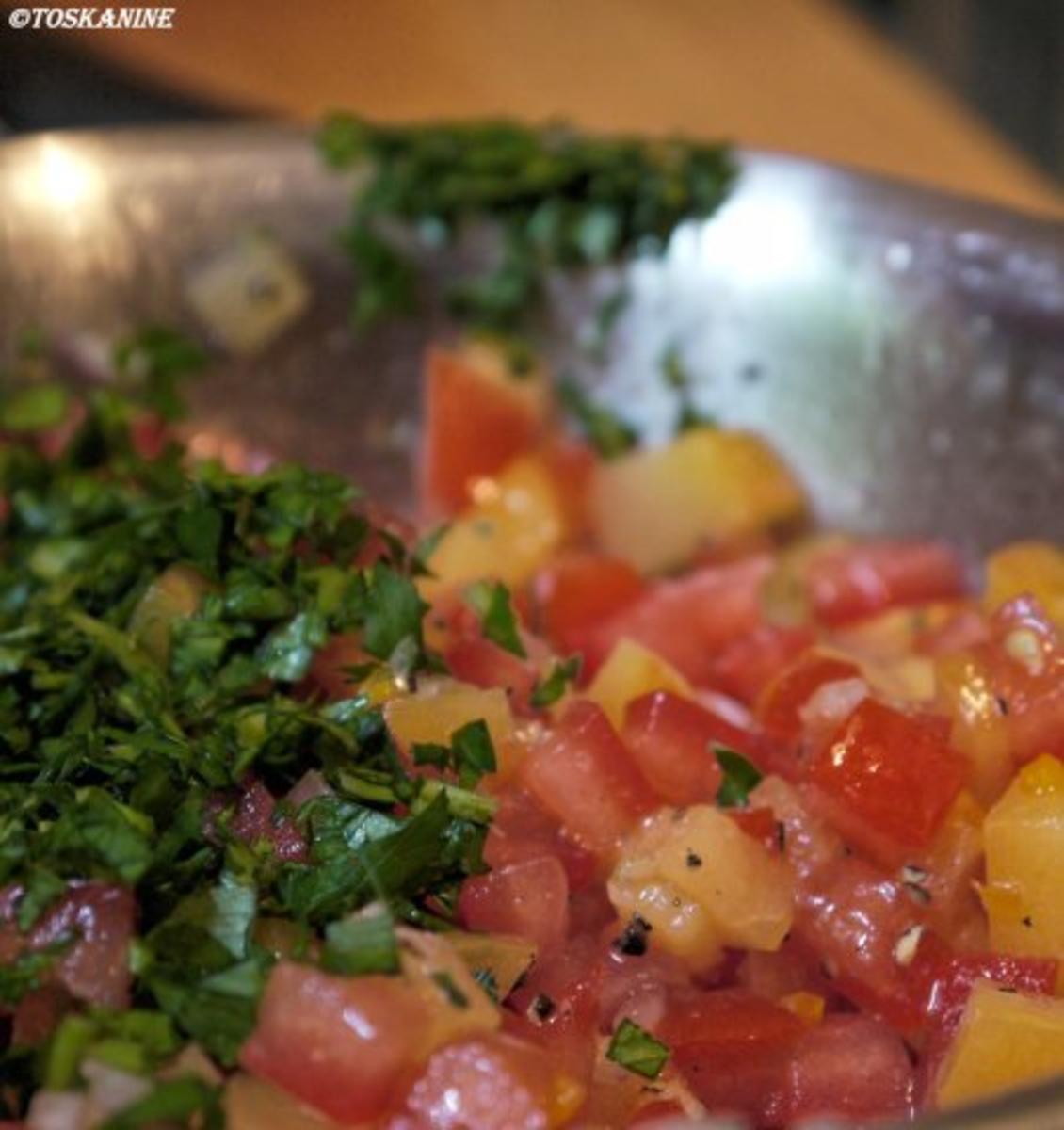 Burrata mit Pflaumen-Tomaten-Salsa - Rezept - Bild Nr. 7