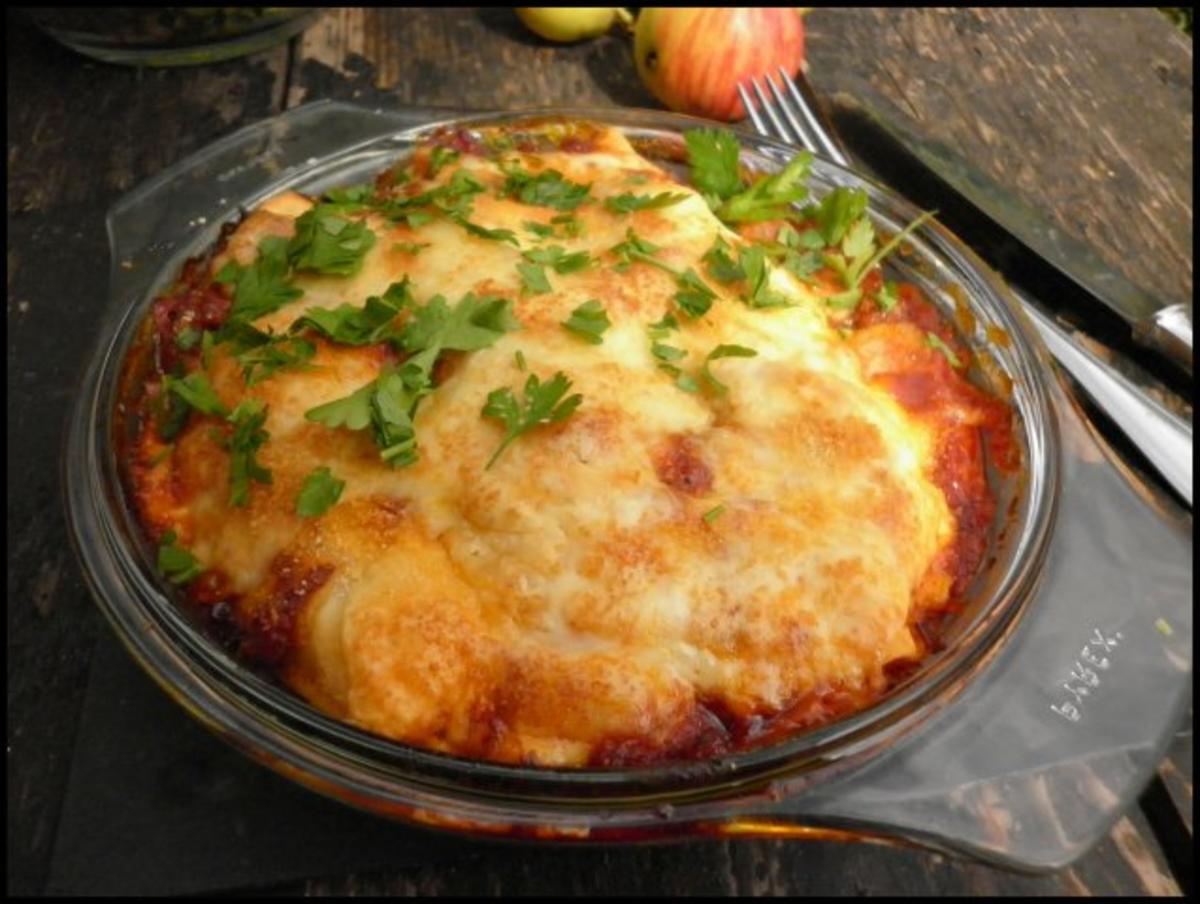 Bilder für Cannelloni mit Pilzfüllung - Rezept