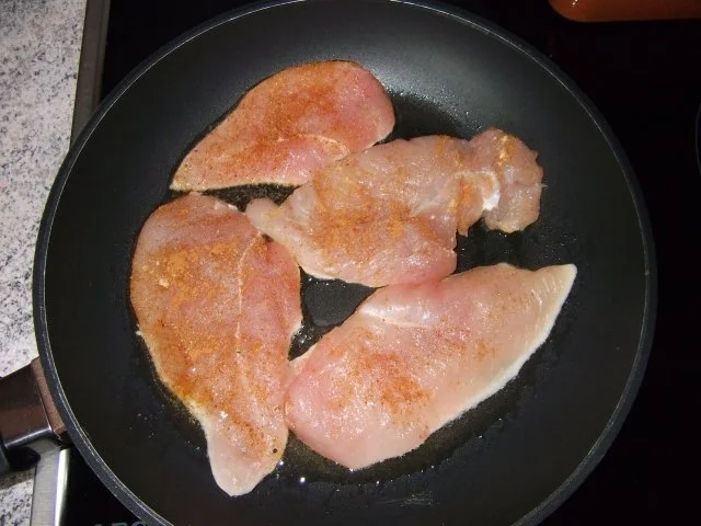 Hähnchen Minutenschnitzel Dieter´s Art - Rezept - Bild Nr. 4