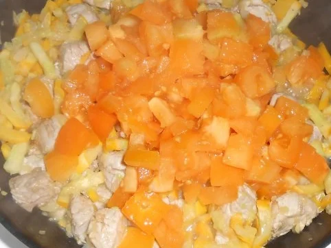 Schweinefilet mit Zucchinigemüse und Bandnudeln - Rezept - Bild Nr. 6