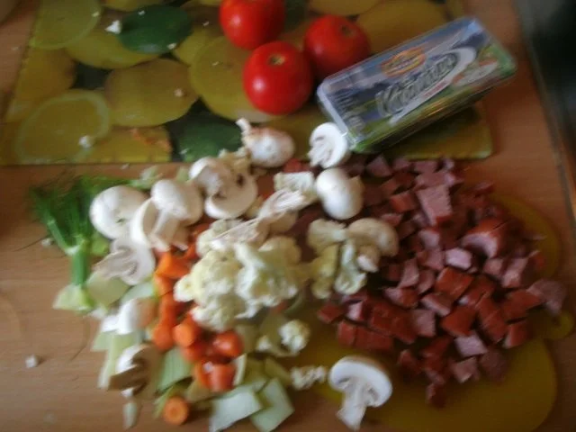 Cabanossi- Gemüse - Käse Pfanne - Rezept - Bild Nr. 4