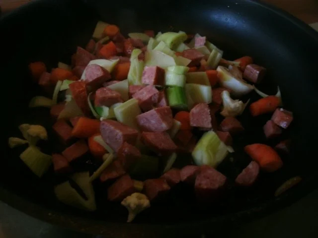 Cabanossi- Gemüse - Käse Pfanne - Rezept - Bild Nr. 5