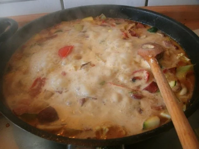 Cabanossi- Gemüse - Käse Pfanne - Rezept - Bild Nr. 8