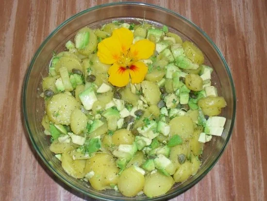 Avocado - Kartoffel - Salat - Rezept - Bild Nr. 2