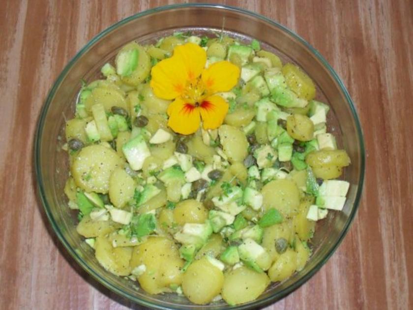 Avocado Kartoffel Salat - einfach - 255 kcal/100g