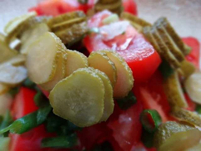 Rezept: Tomaten-Gurken Salat Bild Nr. 2 Tomaten-Gurken Salat - Rezept - Bild Nr. 2