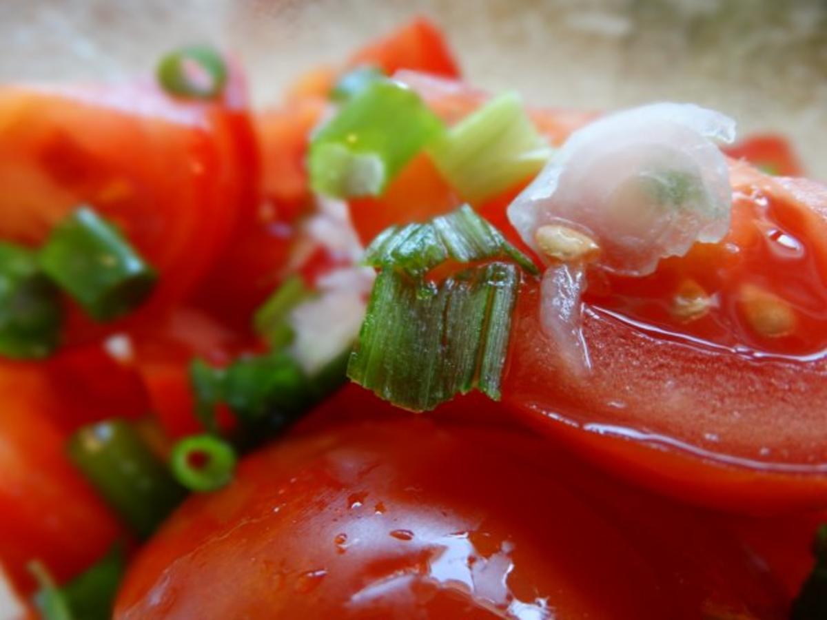Tomaten-Gurken Salat - Rezept - Bild Nr. 3