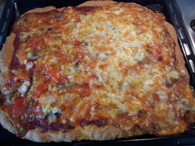 Rezept: Janas schnelle Pizza Janas schnelle Pizza - Rezept