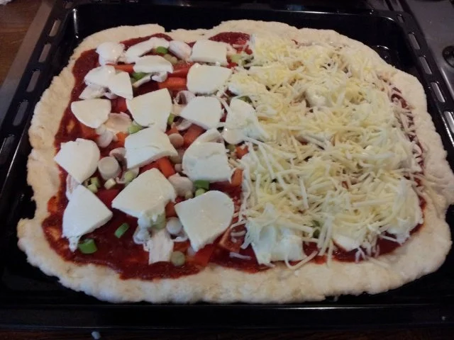 Rezept: Janas schnelle Pizza Bild Nr. 2 Janas schnelle Pizza - Rezept - Bild Nr. 2