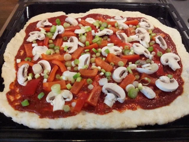 Rezept: Janas schnelle Pizza Bild Nr. 3 Janas schnelle Pizza - Rezept - Bild Nr. 3