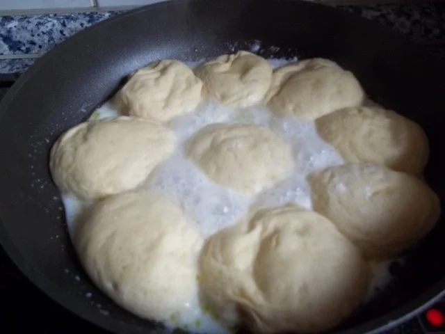 Dampfnudeln nicht süß sondern salzig - Rezept - Bild Nr. 9