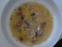 Rezept: Schneller Sucuk-Eintopf- (Suppe) Schneller Sucuk-Eintopf- (Suppe) - Rezept