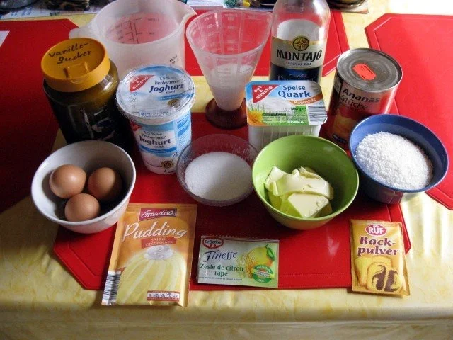 Rezept: Pina Colada - Joghurt Käsekuchen Bild Nr. 2 Pina Colada - Joghurt Käsekuchen - Rezept - Bild Nr. 2