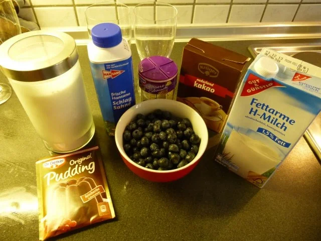 Rezept: Schokotraum mit Blaubeeren Bild Nr. 2 Schokotraum mit Blaubeeren - Rezept - Bild Nr. 2