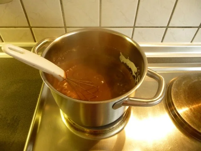 Rezept: Schokotraum mit Blaubeeren Bild Nr. 4 Schokotraum mit Blaubeeren - Rezept - Bild Nr. 4