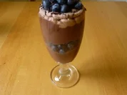 Schokotraum mit Blaubeeren - Rezept