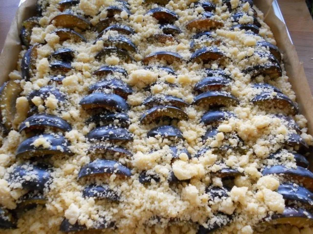 Rezept: Omas leckerster Pflaumenkuchen Bild Nr. 2 Omas leckerster Pflaumenkuchen - Rezept - Bild Nr. 2