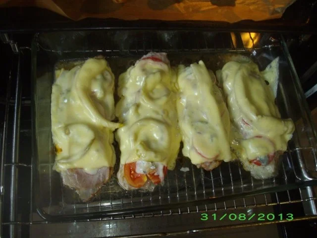 Überbackene Schweinesteaks - Rezept - Bild Nr. 2