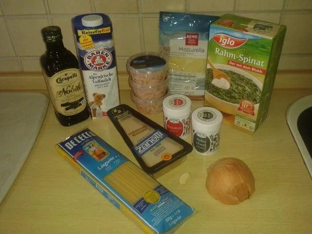 Rezept: Linguine con Spinaci al Forno Bild Nr. 2 Linguine con Spinaci al Forno - Rezept - Bild Nr. 2