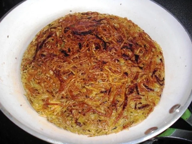 Rösti "Julienne" mit Bärlauch (GREGCHECK - Variante) - Rezept - Bild Nr. 2