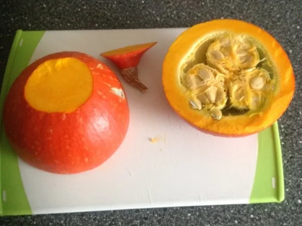 Gefüllter Kürbis der II . - Rezept - Bild Nr. 3