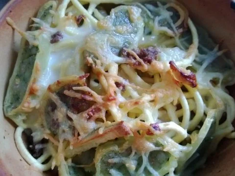 Maultaschen-Spätzle-Auflauf - Rezept