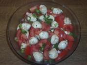 Mozarella-Tomaten-Salat - Rezept