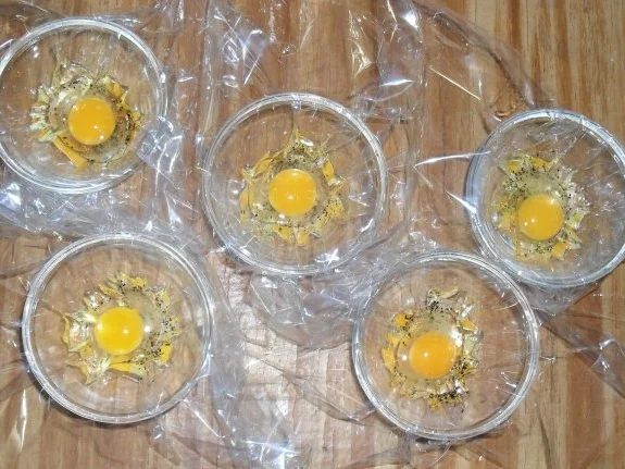 Rezept: Trilogie vom Wachtelei Bild Nr. 3 Trilogie vom Wachtelei - Rezept - Bild Nr. 3