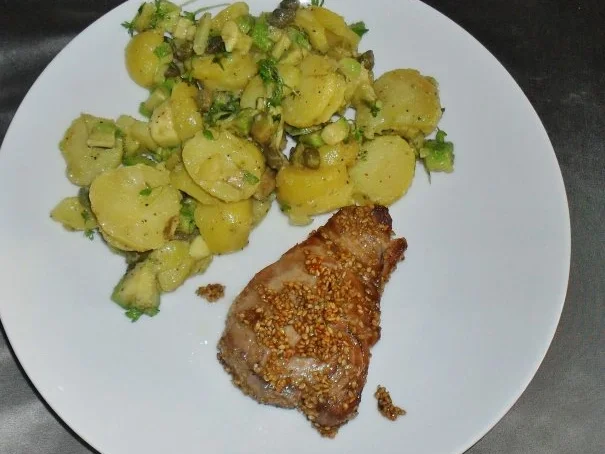 Rezept: Thunfischsteak Thunfischsteak - Rezept